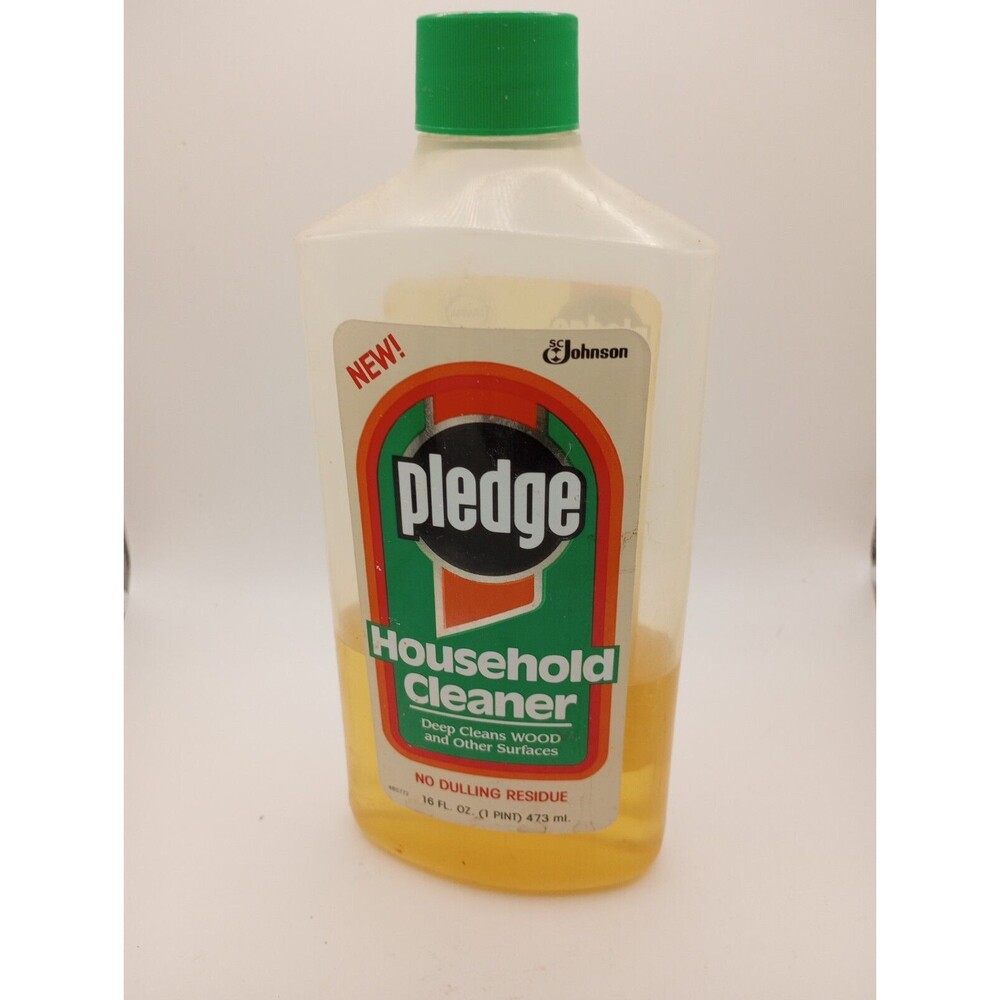 Pledge Liquid Discontinued 4.3 Oz Cleaner Rare Vintage Wood Panel Scent Free
